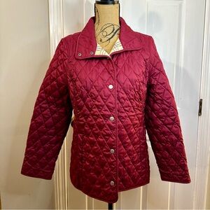 L.L. Bean Quilted Berry Jacket